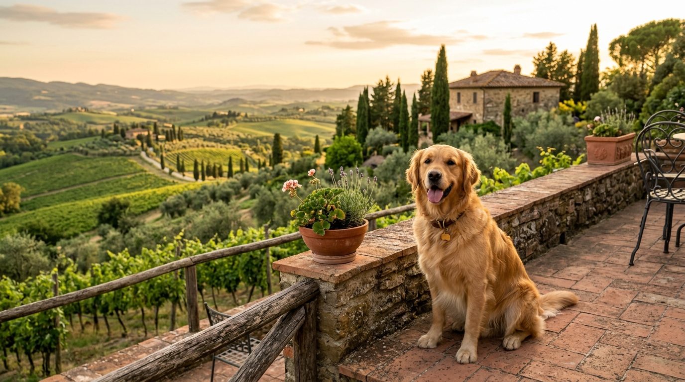 Ferie med hund i Toscana – sådan finder du en bolig der holder hvad den lover
