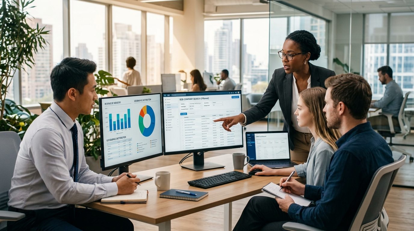 Sådan finder du potentielle B2B-kunder i den rette branche
